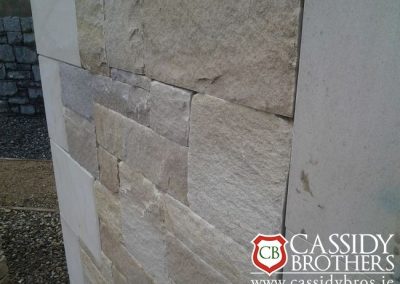 Ashlar Sandstone With Sandstone CornerStones