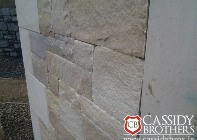 Ashlar Sandstone With Sandstone CornerStones